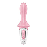 Satisfyer Air Pump Booty 5+ Red Inflatable Anal Vibrator Butt Plugs